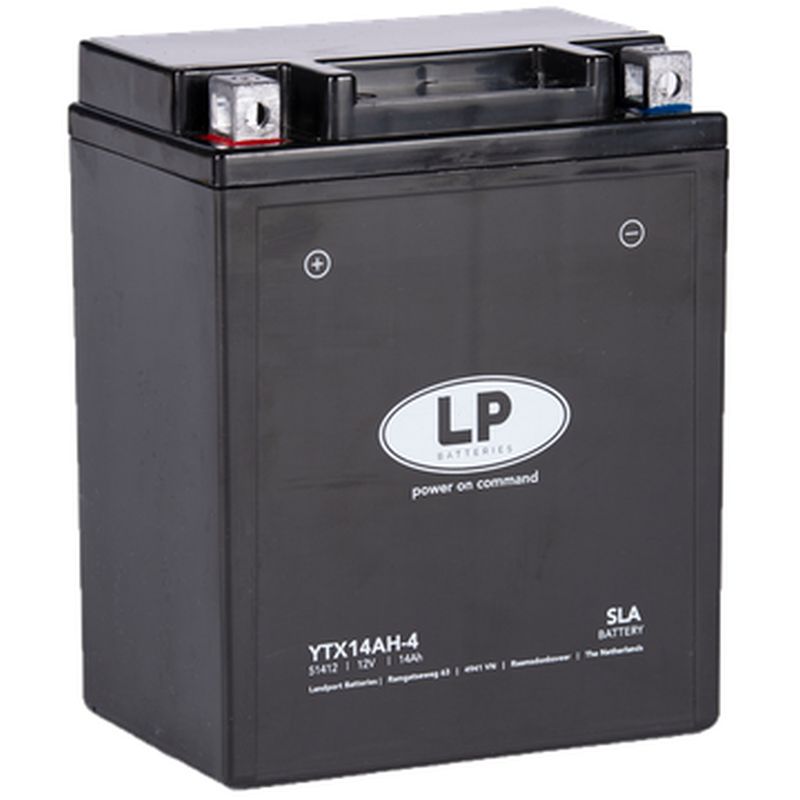 LANDPORT akumulátor YTX14AH-4 (MS LTX14AH-4) (YB14-A2) 12V 14AH (134X89X166mm) (210A) SLA bezúdržbový - (4) (LANDPORT akumulátor YTX14AH-4 (MS)